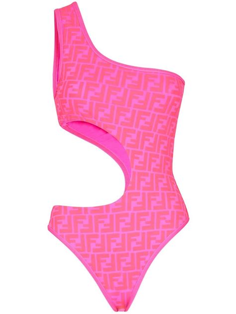 fendi pink bikini|fendi bikini monogram.